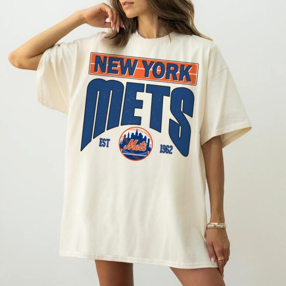 Vintage New York Mets EST 1962 Logo shirt, Baseball Shirt, Baseball Champion tee